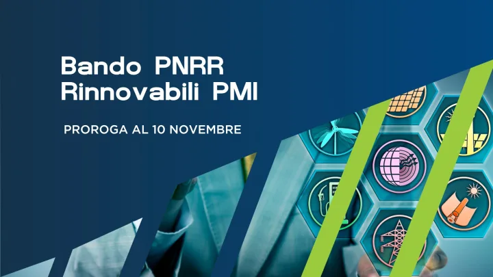 Fotovoltaico per le PMI: domande prorogate fino al 10 novembre