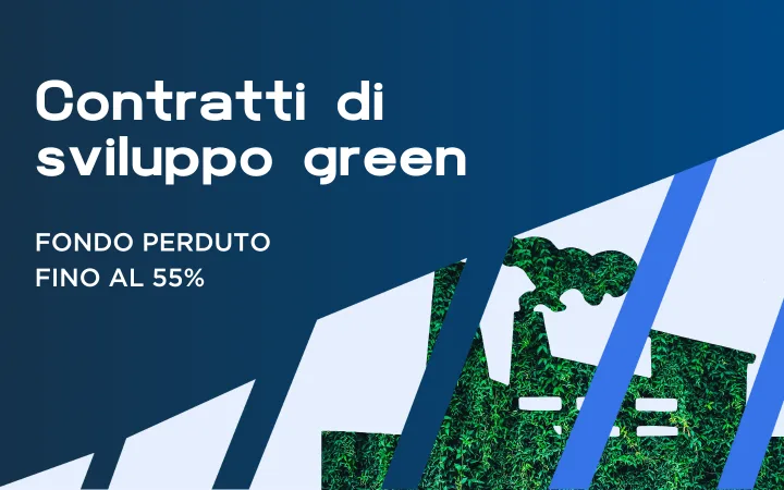 Transizione ecologica, fino al 55% a fondo perduto per la produzione di beni green